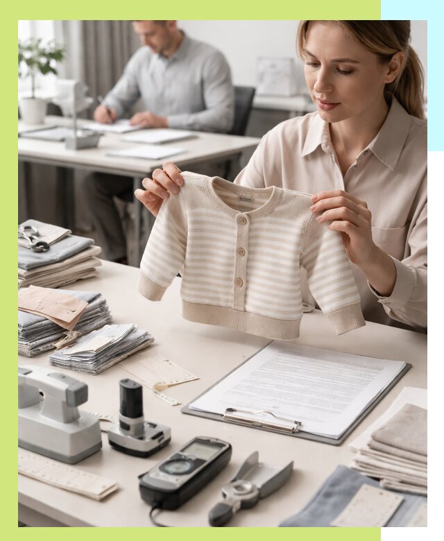 Сертификация детской одежды и текстильных изделий в Коломне