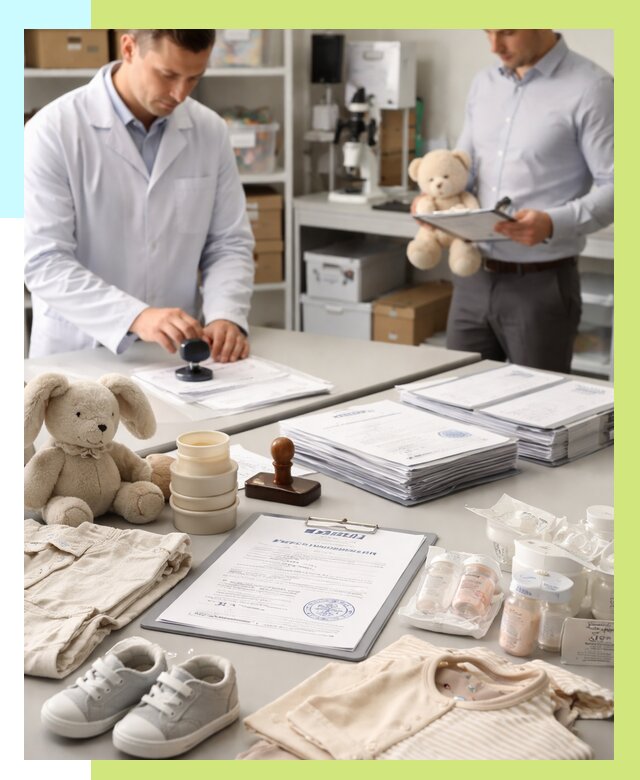 Сертификация детских товаров в Коломне от 15209 р. | Алешин-Клм