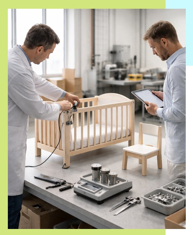 Сертификация детской мебели и проверка безопасности в Коломне