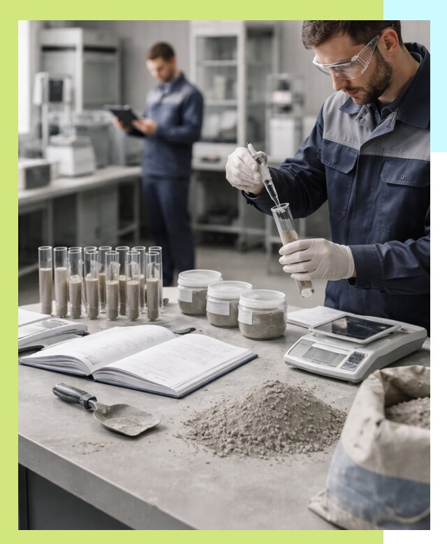 Сертификация цемента и подтверждение качества продукции в Коломне