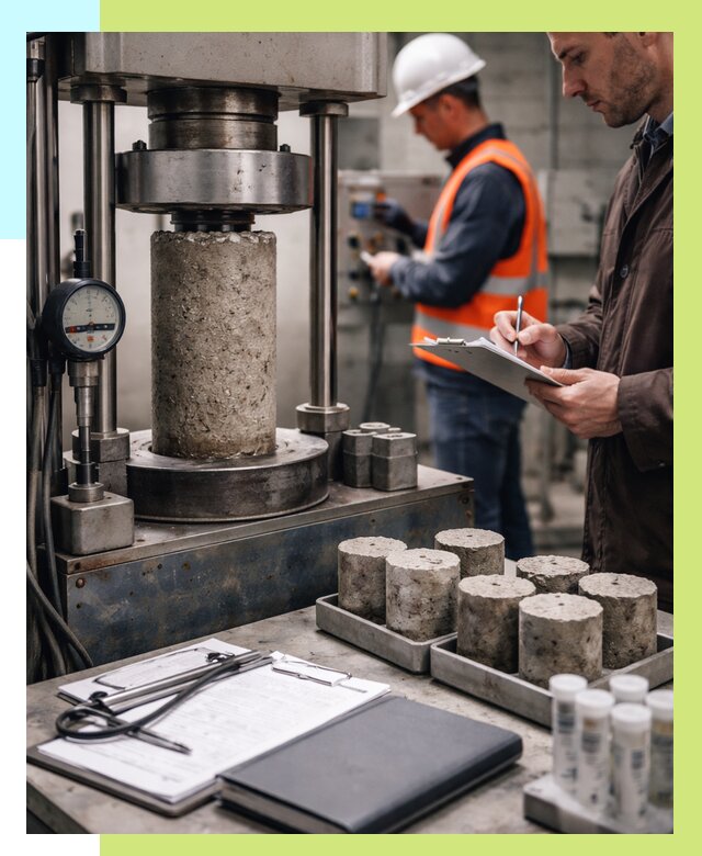 Сертификация бетона в Коломне от 30417 р. сертификат | Алешин-Клм