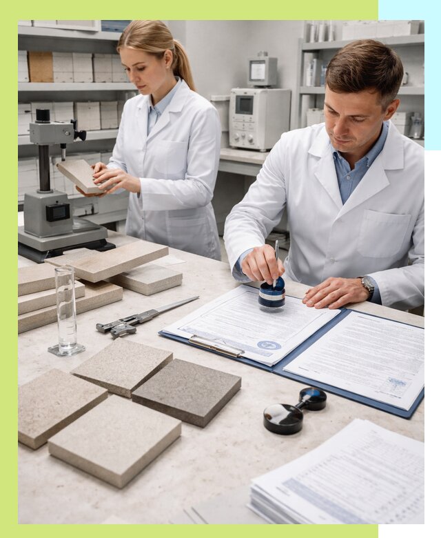 Сертификация плитки и керамики в Коломне с документами