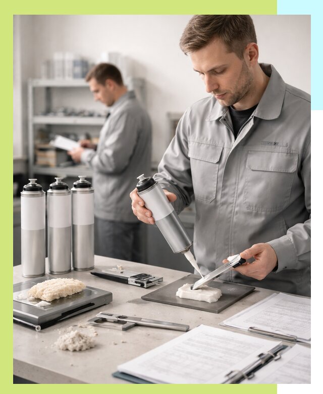 Сертификация монтажной пены и соответствие стандартам в Коломне