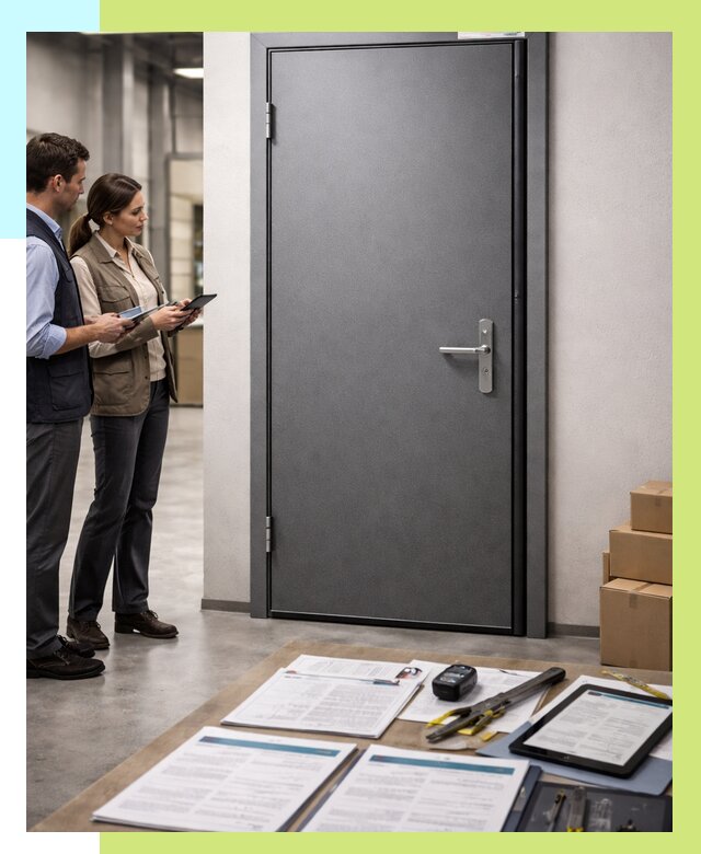 Сертификация противопожарных дверей в Коломне от 9125 р. | Алешин-Клм