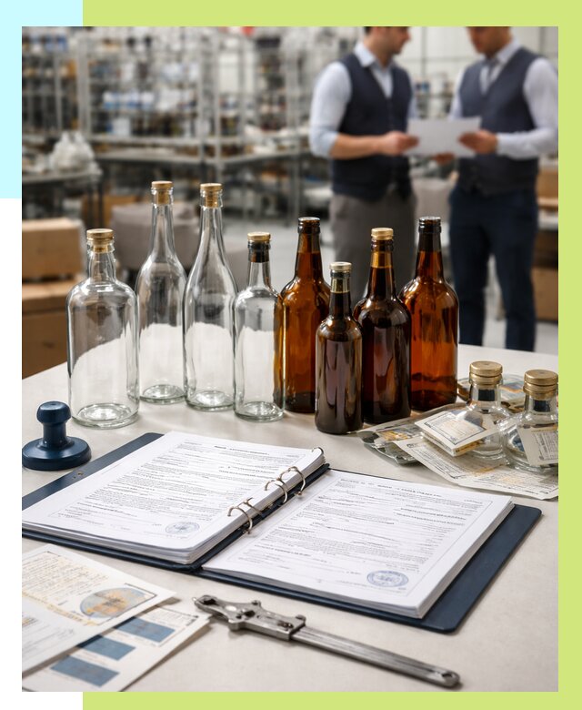 Сертификация стеклянных бутылок в Коломне от 25348 р. | Алешин-Клм