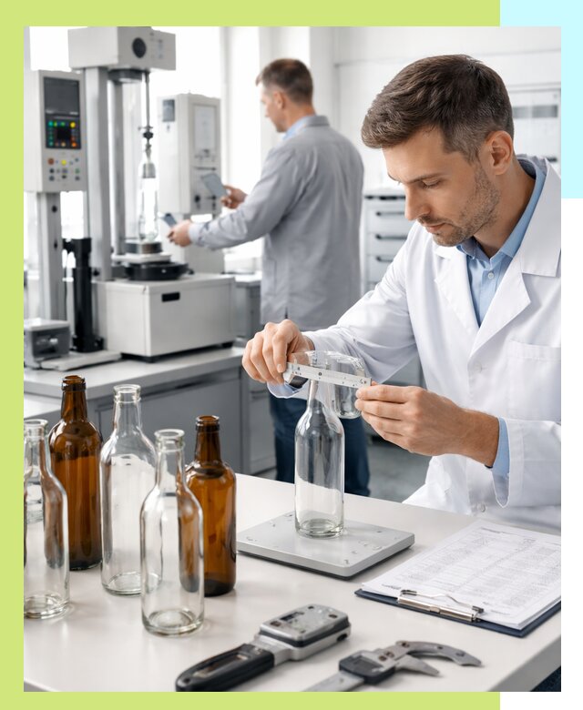 Сертификация стеклянных бутылок и сопутствующей упаковки в Коломне