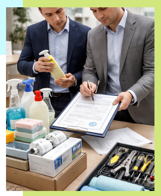 Сертификация хозяйственных товаров в Коломне, от 18250 р. |Алешин-Клм