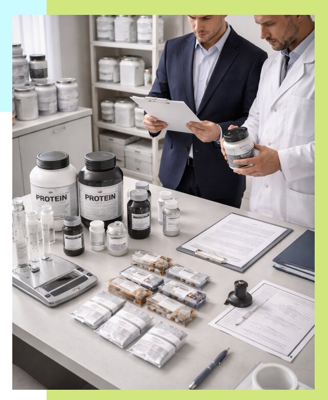 Сертификация спортивного питания в Коломне от 15209 р., Алешин-Клм