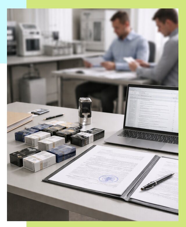 Сертификация сигарет под ключ в Коломне от 45626 р. | Алешин-Клм