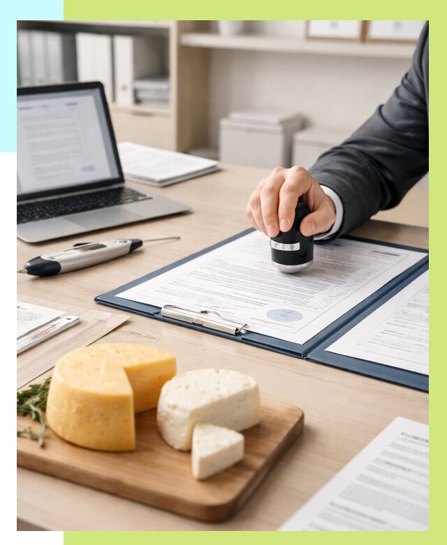 Сертификация сыров в Коломне от 15209 р | Сертификат на сыр Алешин-Клм