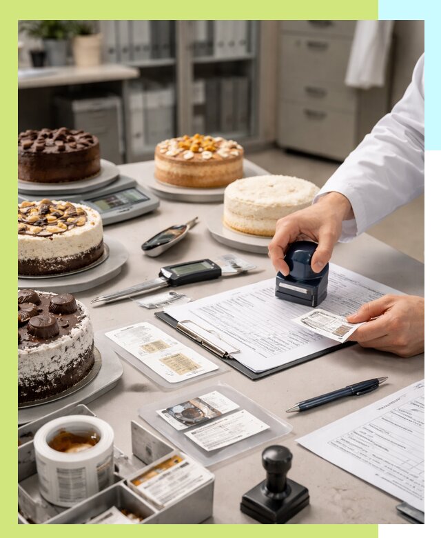 Сертификация тортов и кондитерских изделий в Коломне