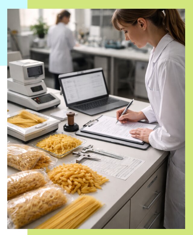 Сертификация макаронных изделий в Коломне от 15209 р. | Алешин-Клм