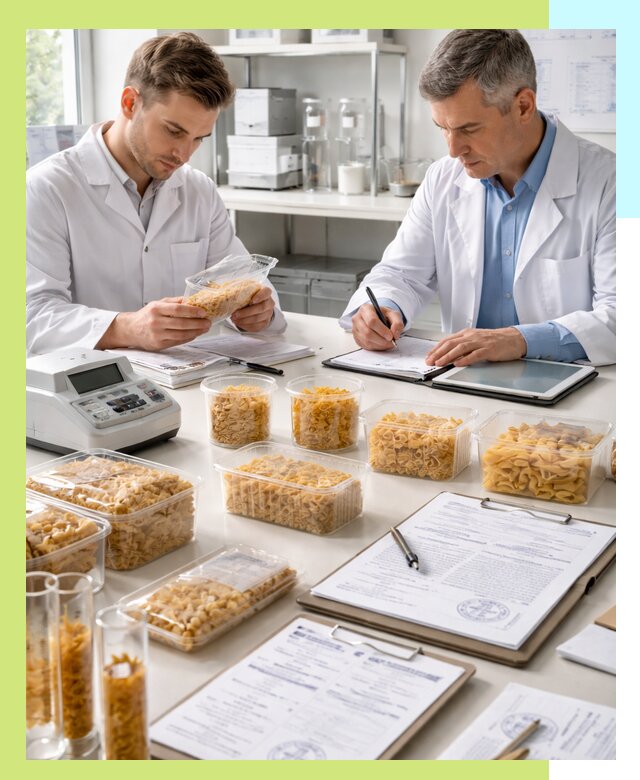 Сертификация макаронных изделий и технологической документации в Коломне