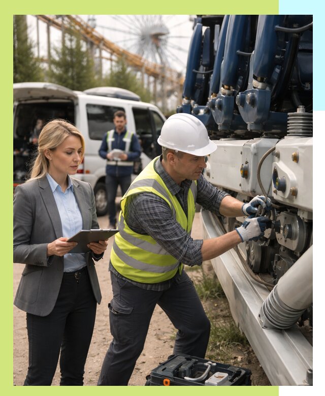 Сертификация аттракционов и проверка безопасности в Коломне