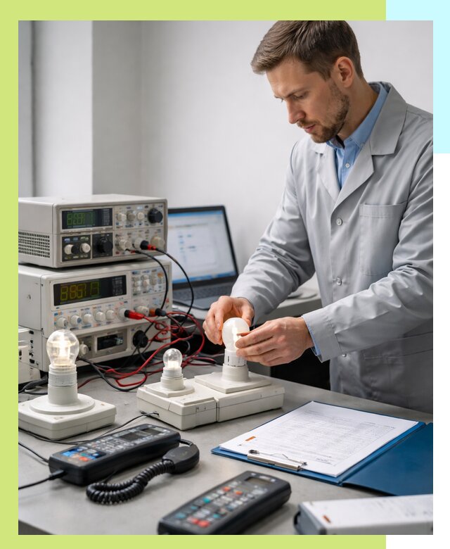 Сертификация ламп и светильников в Коломне по нормативам