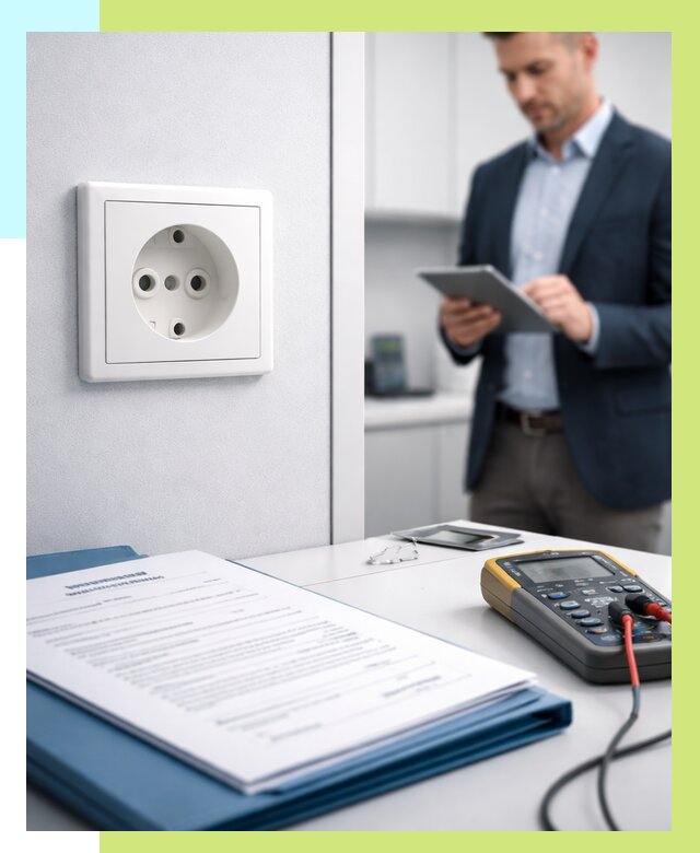 Сертификация розеток в Коломне от 8618 р. | Алешин-Клм