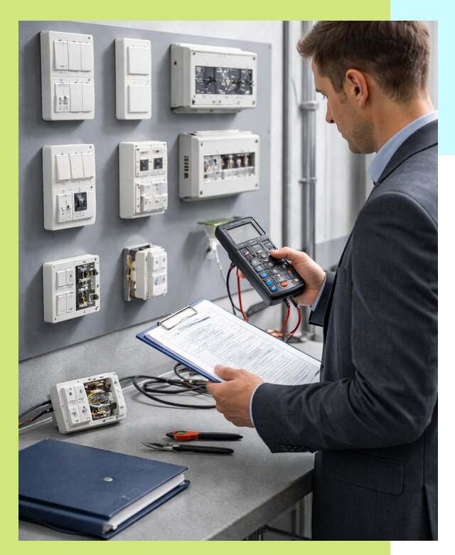 Сертификация электрических и автоматических выключателей в Коломне