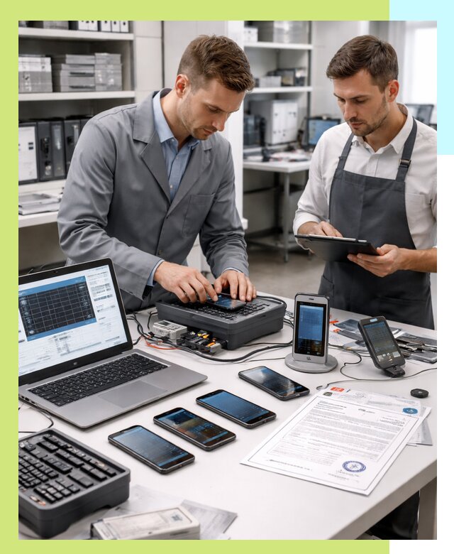 Сертификация мобильных телефонов и смартфонов в Коломне под ключ