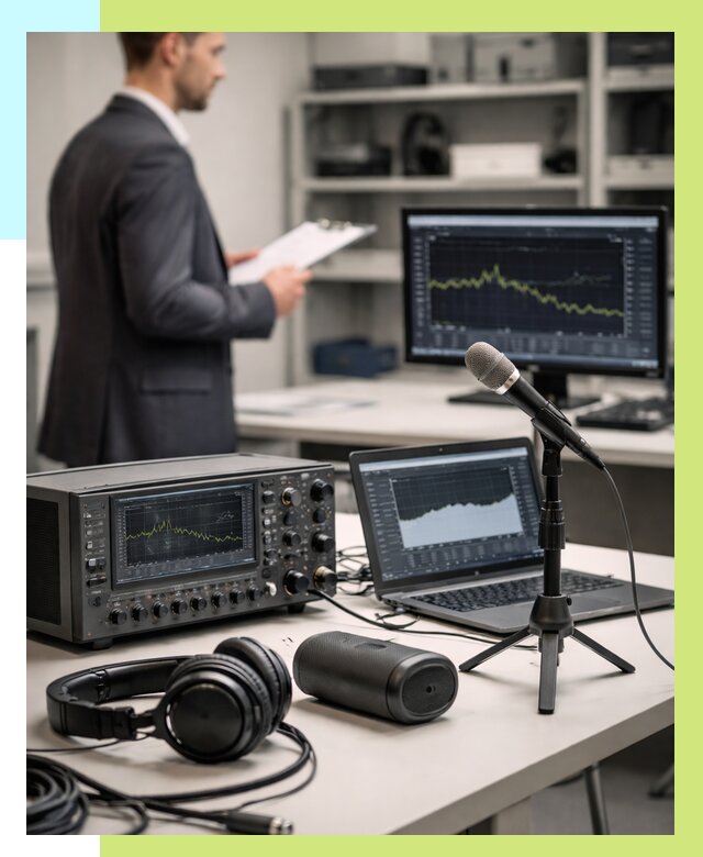 Сертификация аудиотехники в Коломне от 15209 р., Алешин-Клм