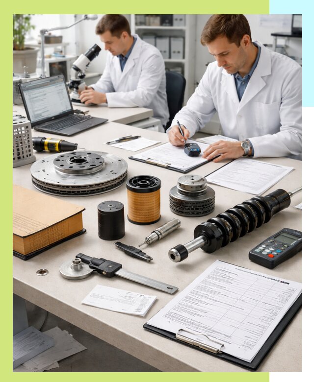 Сертификация автозапчастей и комплектующих в Коломне по ГОСТ