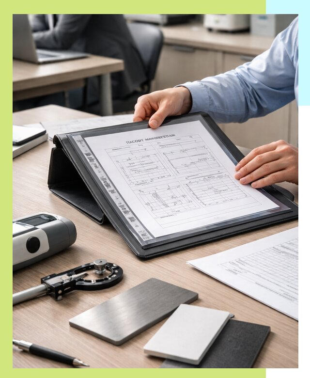 Оформление паспорта материала для продукции в Коломне