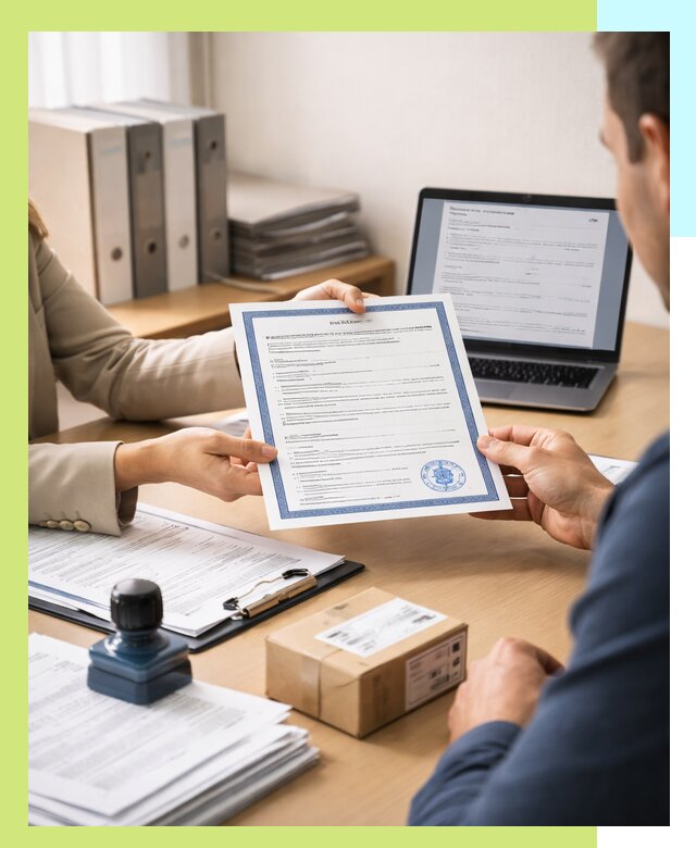 Оформление сертификата соответствия на продукцию в Коломне