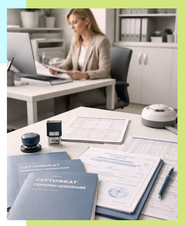 Сертификаты пожарной безопасности в Коломне от 15209 р. | Алешин-Клм