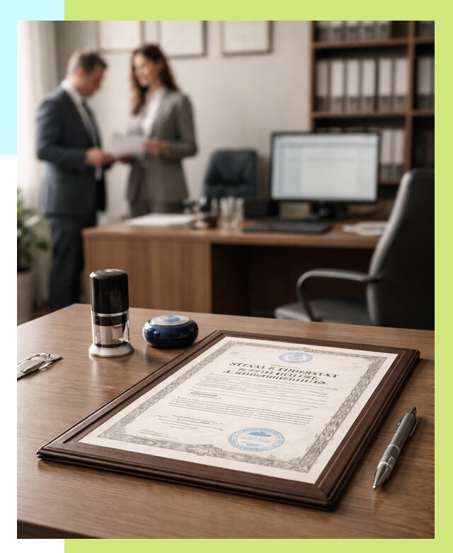 Свидетельство о регистрации продукции в Коломне от 9125 р.|Алешин-Клм