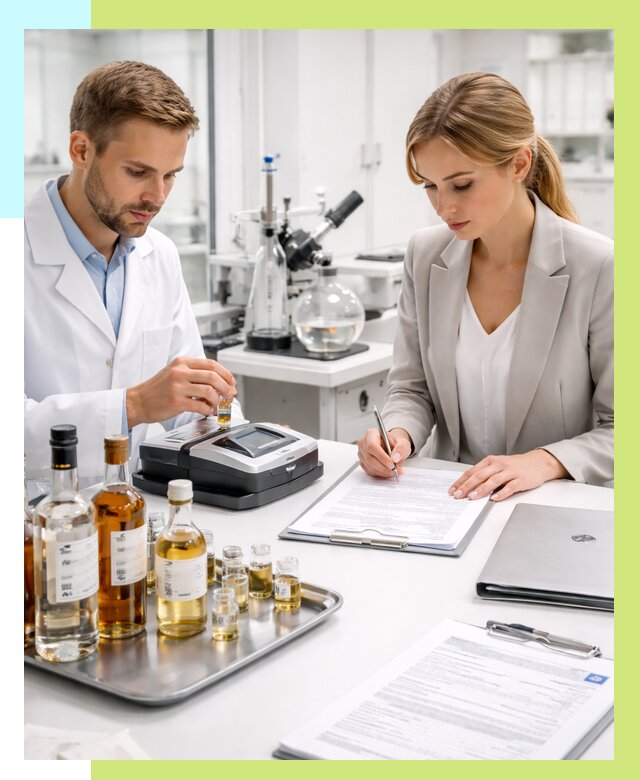 Заключение о спиртосодержании в Коломне, от 5070 р., Алешин-Клм