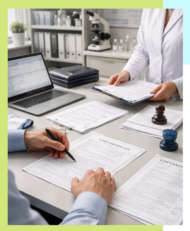 Оформление сертификата GMP в Коломне для фармпроизводства