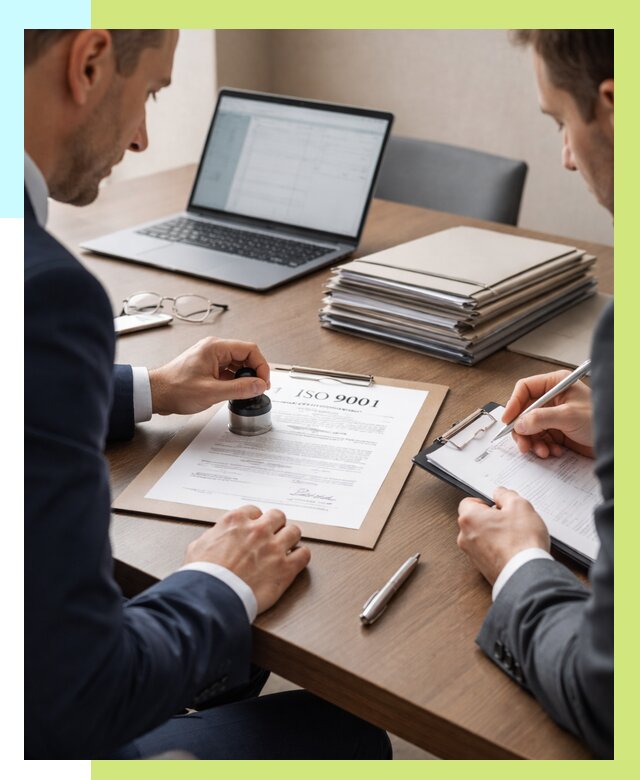 Сертификат ISO 9001 в Коломне купить от 81112 р. | Алешин-Клм