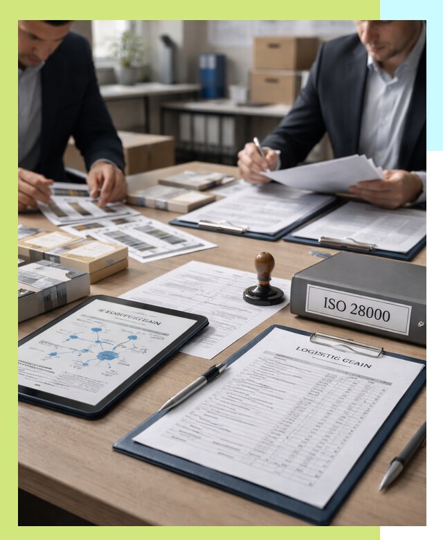 Получение сертификата ISO 28000 по безопасности цепи поставок в Коломне