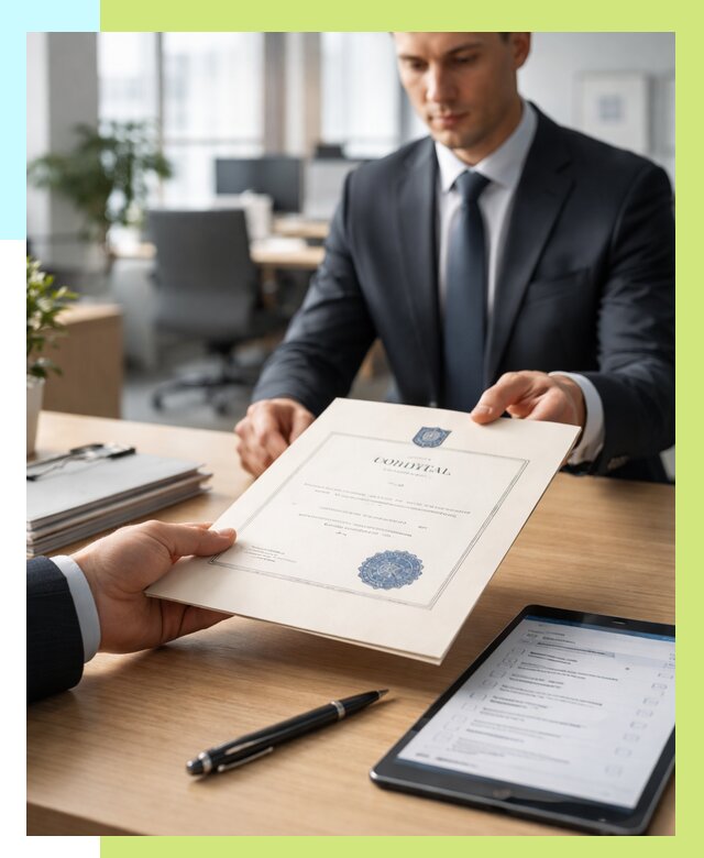 Сертификат ISO 30301 в Коломне от 35487 р. | Алешин-Клм - под ключ