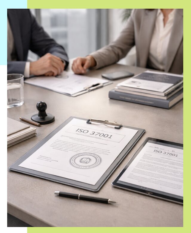 Сертификат ISO 37001 в Коломне оформить от 121668 р. Алешин-Клм