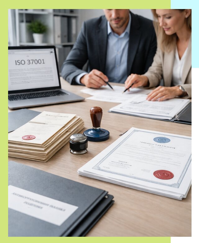 Получение сертификата ISO 37001 по системе борьбы с коррупцией в Коломне